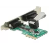 PCIe sąsajos kortelė DeLOCK 89918 – 2 RS-232 prievadai