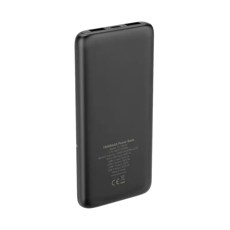 Nešiojamas išorinis akumuliatorius Tellur TLL158481 10000mAh