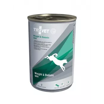 TROVET Weight & Diabetic WRD su vištiena - Šlapias šunų ėdalas - 400 g