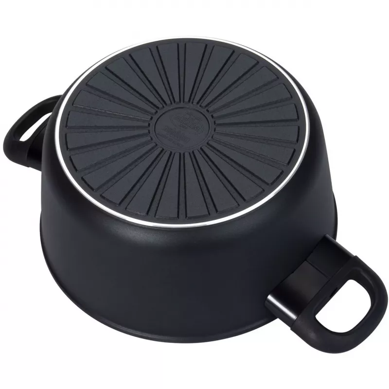 Puodas BALLARINI 75002-920-0 Apvalus Juodas Aliuminis 20 cm