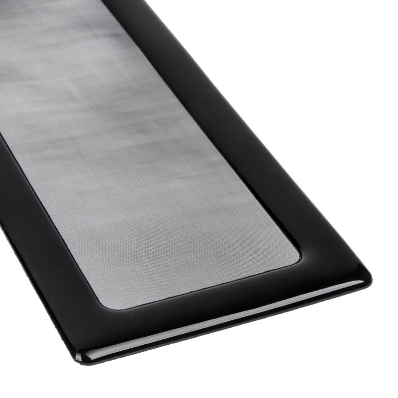 Demciflex dulkių filtras 260mm x 80mm - juodas/juodas