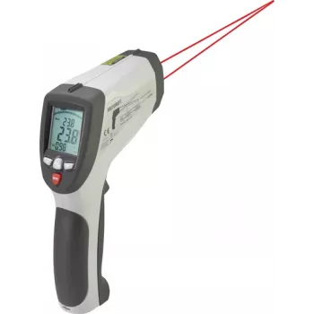 VOLTCRAFT IR 2201-50D USB infraraudonųjų spindulių termometras, optika 50:1, -50 iki 2200 °C, pirometras (1599565)