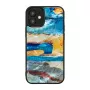 Apsauginis dėklas iKins, skirtas Apple iPhone 12 mini — dangaus mėlyna