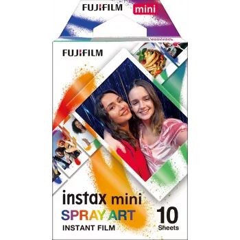 Fujifilm Instax MINI Spray Art Film įvairiaspalvis 5,4x8,6 cm 10 lapų
