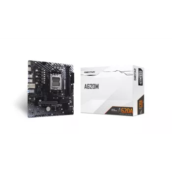 Pagrindinė plokštė BIOSTAR A620MT-E 2.0 microATX lizdas A620 mikroschemų rinkinys