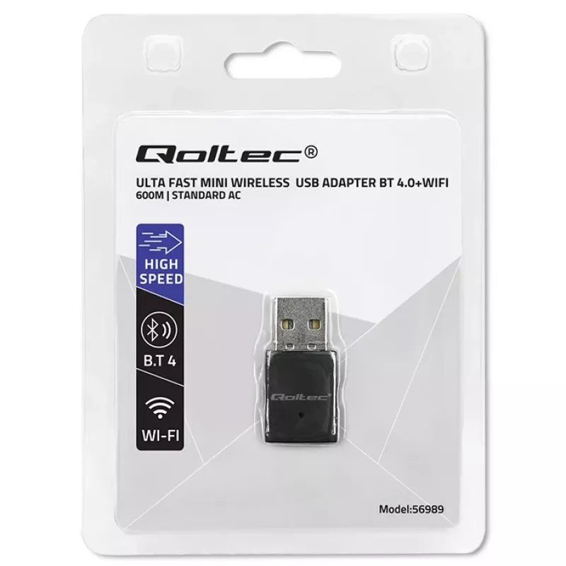 QOLTEC itin greitas mini Wi-Fi belaidis adapteris