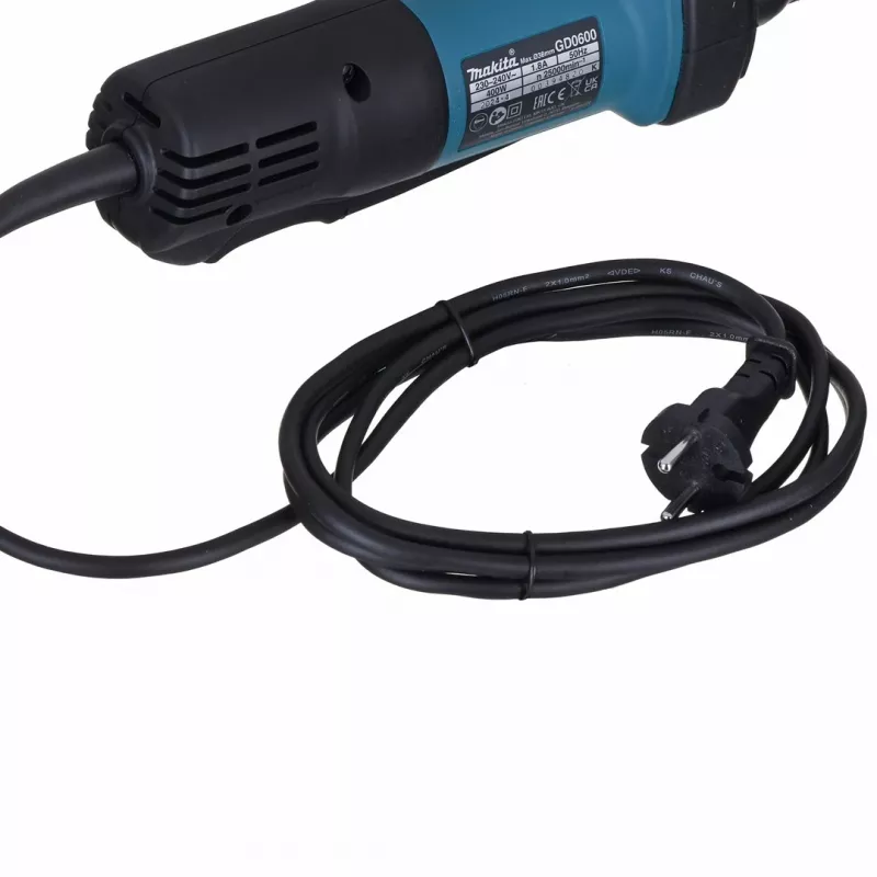 Šlifuoklis Makita GD0600 25000 aps./min. Mėlynas 400 W