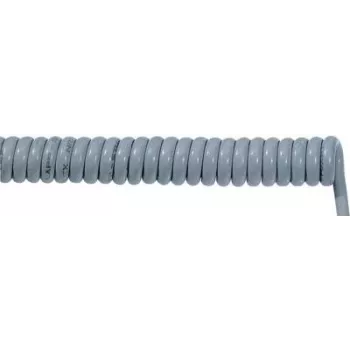 Suvyniotas kabelis LAPP 73220355 UNITRONIC® SPIRAL LiF2Y11Y 100 mm / 400 mm 5 x 0.25 mm² Pilka 1 vnt.
