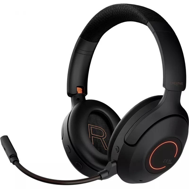 Creative 51EF1040AA001 Zen Hybrid Pro Bluetooth ausinės ant ausų juodos