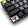 Mechaninė klaviatūra MEDIA-TECH MT1260 Red Core MX60, 60% formatai, CHERRY MX Red jungikliai, RGB foninis apšvietimas, USB, žalia