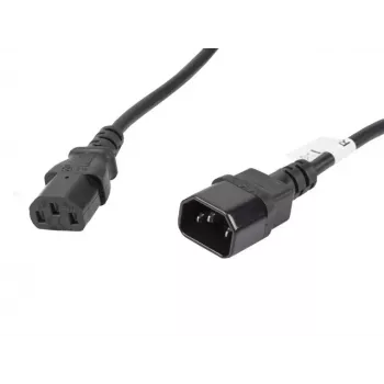 Lanberg C13-C14 VDE maitinimo ilginimo laidas, 5 m (ca-c13e-11cc-0050-bk)