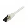 Synergy21 Patch Laidas RJ45, CAT8.1 2000Mhz, 3m, Baltas, S-STP(S/FTP), TPE/LSZH(SuperFlex), AWG26