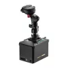 MOZA AB6 Flight Simulator stovo komplektas – juodas ABS, aliuminis ir anglies pluoštas, AC 110–220V, 72W