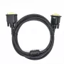 TB VGA kabelis 15M-15M 1,8 m, juodas-auksinis (AKTBXVGAMMG180B)
