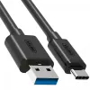UNITEK Y-C474BK USB kabelis USB 3.2 Gen 1 (3.1 Gen 1) 1 m USB A USB C juodas