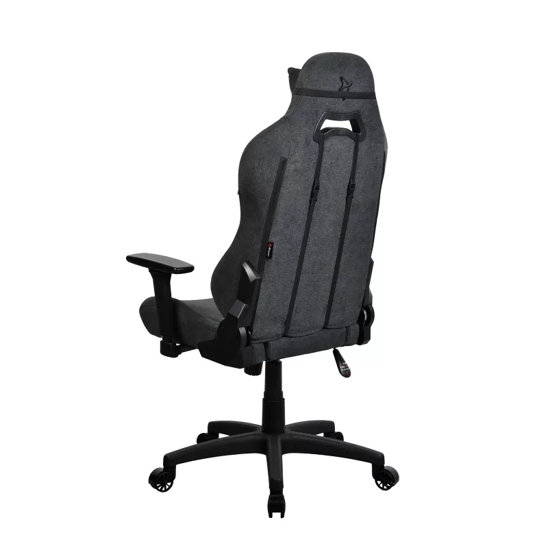 Žaidimų kėdė Arozzi Torretta Soft Fabric Blue ergonomiškas dizainas