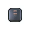 Unitek sieninis įkroviklis 2x GaN 45W — 2× USB‑C PD 3.0 ir QC greitasis įkrovimas