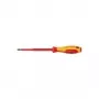 Knipex VDE plyšinis atsuktuvas, antgalio plotis 6,5 mm, ilgis 150 mm, DIN EN 60900 (98 20 65)