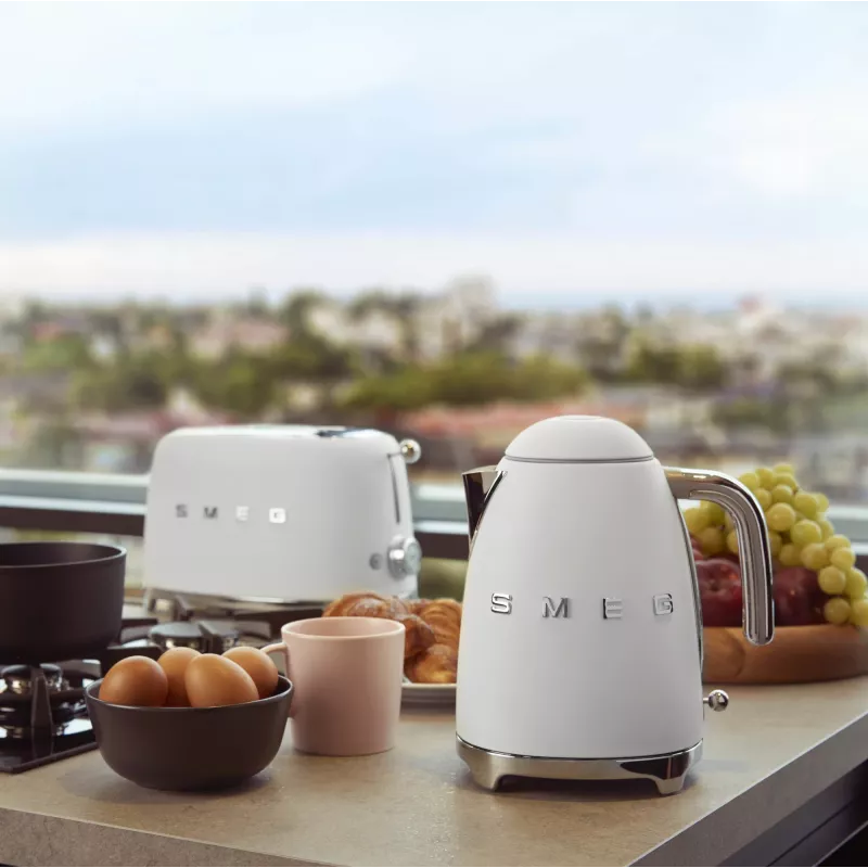 Smeg Virdulys 50style Matinė Balta Klf03whmeu