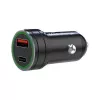 Automobilinis įkroviklis MediaRange MRMA120 20W greitas įkrovimas Juodas