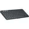 Logitech Keys-To-Go 2 klaviatūra belaidė Bluetooth AZERTY prancūziška grafito spalva