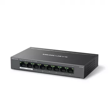 Mercusys MS108GP 8 prievadų Gigabit stalinis jungiklis su 7 prievadais PoE