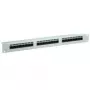 Patch Panel VALUE Cat.6/Class E 24 prievadų UTP šviesiai pilkas