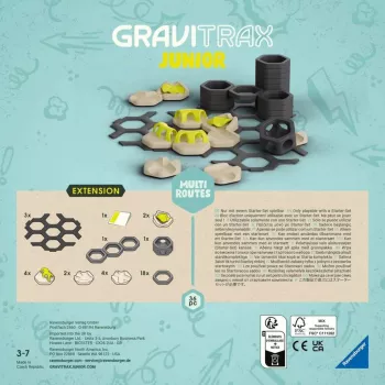 GraviTrax Junior Plėtinys Multi Routes, geležinkelis
