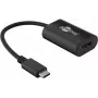 Wentronic goobay išorinis vaizdo adapteris USB-C į HDMI, juodas (38532)