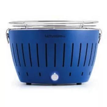 LotusGrill G34 U BL lauko kepsninė – anglinis katilas mėlynas