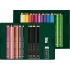 Aliejiniai pieštukai Faber-Castell Polychromos & Pitt Graphite Matt rinkinys 48 vnt. įvairiaspalviai