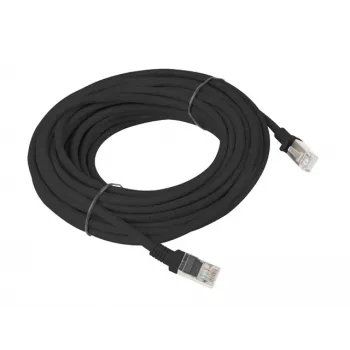 Lanberg PCU5-10CC-1000-BK tinklo kabelis juodas 10 m Cat5e U/UTP (PCU5-10CC-1000-BK)