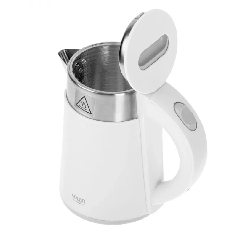 Virdulys Adler AD 1372w – 0,6 L, 800 W, nerūdijančio plieno korpusas, jutiklinis valdymas