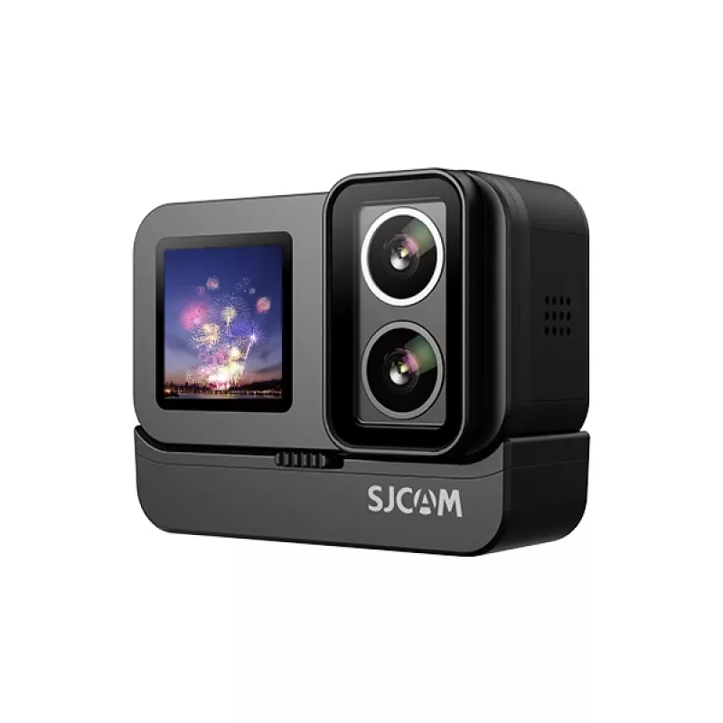 Veiksmo kamera SJCam SJ20 su dviem objektyvais, 4K vaizdo įrašas, 20MP nuotraukos