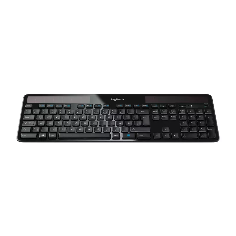 Logitech belaidė saulės energijos klaviatūra K750
