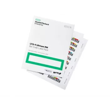 HPE Q2017A brūkšninių kodų etiketės, įvairiaspalvės