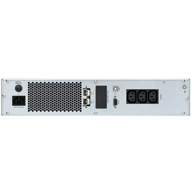 Infosec E3 Pro 1000 RT nepertraukiamo maitinimo šaltinis (UPS) Dvigubos konversijos (Online) 1 kVA 900 W 3 AC lizdai