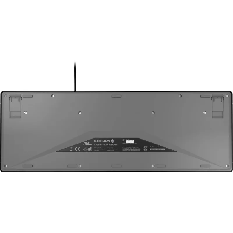 Klaviatūra CHERRY STREAM JK-8500DE-2 Office USB QWERTZ Vokiška juoda