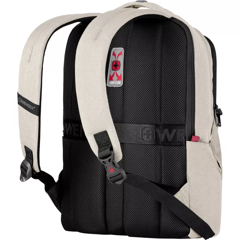 Dėklas nešiojamam kompiuteriui Wenger MX Professional smėlio spalvos, iki 40,6 cm (16 colių)