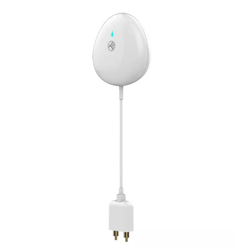 Tellur WiFi AAA vandens nuotėkio detektorius baltas – belaidis jutiklis su 1 m zondo laidu