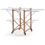 ARREDAMENTI GABBIANO Džiovinimo stovas ant ratukų – 175 x 67 cm, Baltas