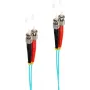 shiverpeaks BS77903/3 šviesolaidinis kabelis 3 m ST OM3 žydros spalvos