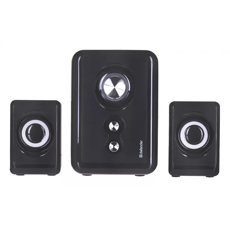 Garsiakalbis DEFENDER V11 11 W laidinis 2.1 stalinis palydovas, USB 5 V, juodas