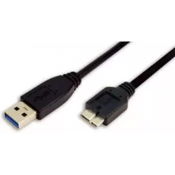 Logilink USB 3.0 laidas – USB A (vyriškas) į Micro-USB B (vyriškas), 1 m (CU0026)
