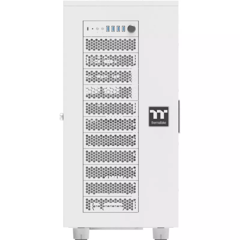 Terminis korpusas Thermaltake AX700 Grand Tour E-ATX su stikliniu šoniniu dangčiu (Balta)