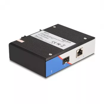 Nevaldomas jungiklis DeLOCK 88014 Gigabit Ethernet 10/100/1000 Juodas