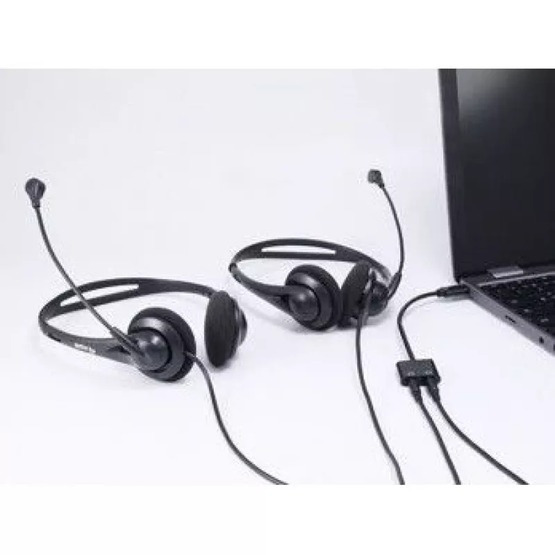 Equip USB-C į dvigubą 3,5 mm garso DAC adapteris, USB C, kištukas, 2 x 3,5 mm, lizdas, 0,15 m, juodas