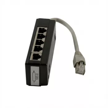 Synergy 21 S215232 RJ45 kabelis 0,15 m juodai pilkas