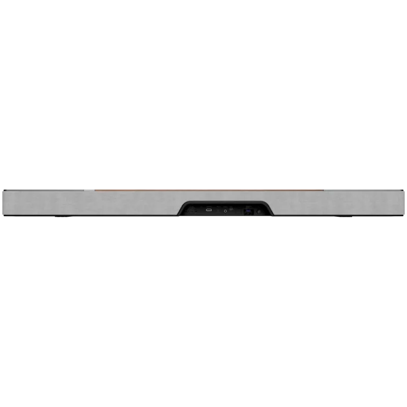Garso juosta KLIPSCH 1073541 — 3.1.2 kanalų, 100 W RMS, įmontuotas žemų dažnių garsiakalbis, Pilka/Riešutas