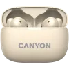 Canyon CNS-TWS10BG belaidės ausinės TWS į ausis, ANC, Bluetooth 5.3, USB-C, smėlio spalvos